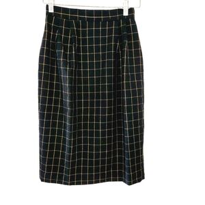 JH COLLECTIBLE 💯 WOOL pencil black and gold skirt